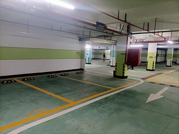 常德小区划线